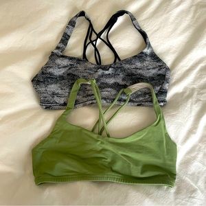 Lot of 2 lululemon free to be bra